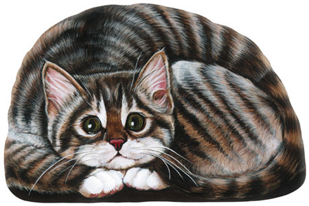 Striped Tabby Kitty-Weight (166)